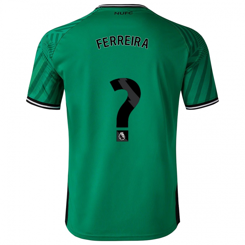 Férfi Matheos Ferreira #0 Zöld Idegenbeli Jersey 2023/24 Mez Póló Ing