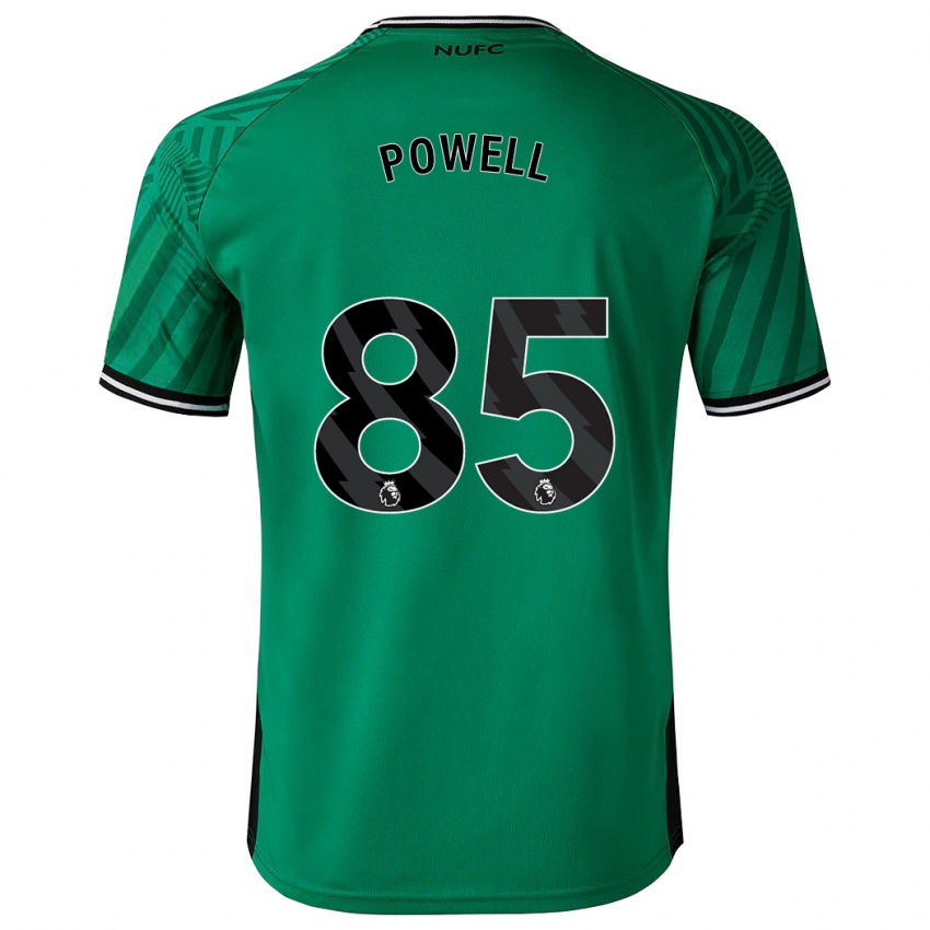 Férfi Rory Powell #85 Zöld Idegenbeli Jersey 2023/24 Mez Póló Ing