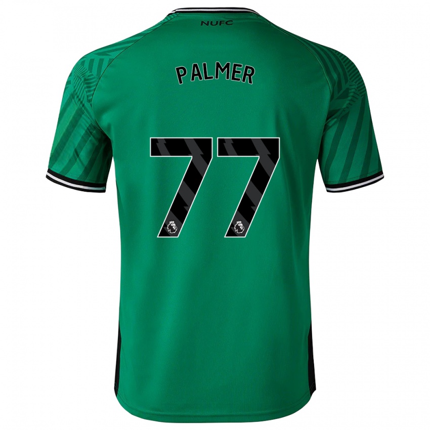 Férfi Darren Palmer #77 Zöld Idegenbeli Jersey 2023/24 Mez Póló Ing