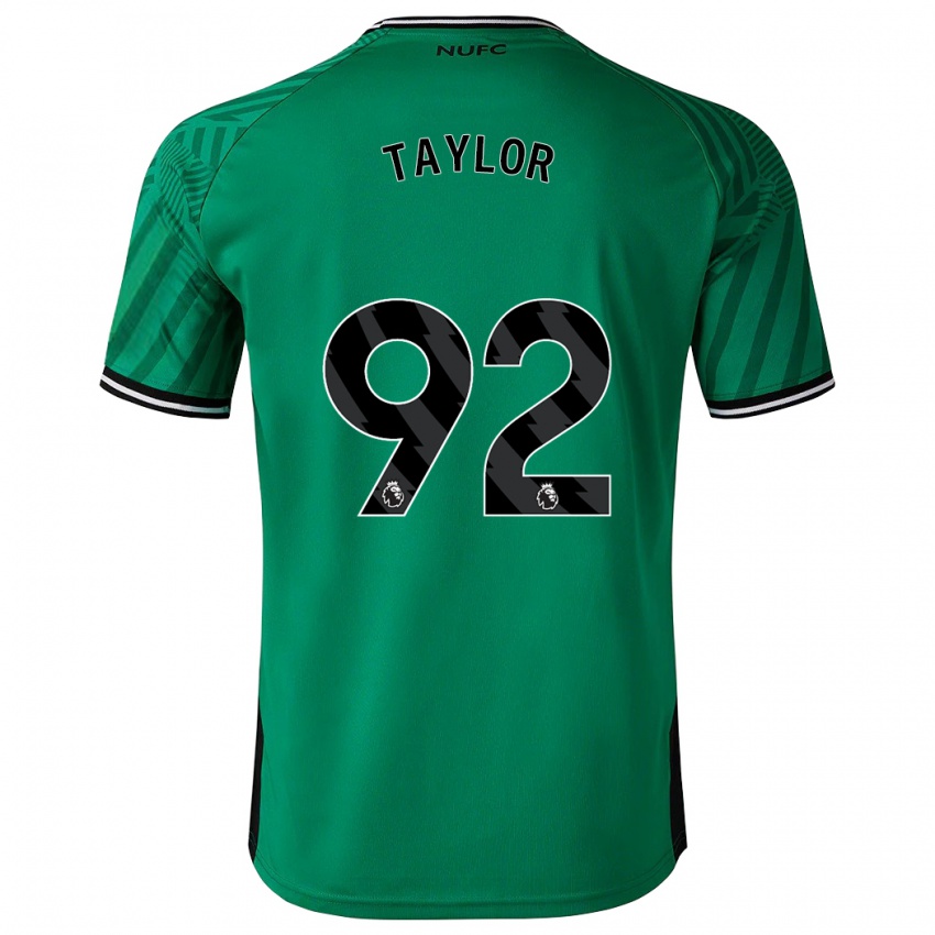 Férfi Matthew Taylor #92 Zöld Idegenbeli Jersey 2023/24 Mez Póló Ing