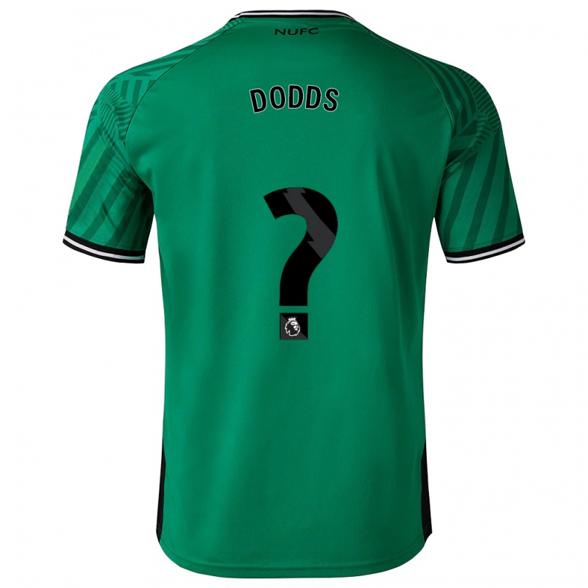 Férfi Archie Dodds #0 Zöld Idegenbeli Jersey 2023/24 Mez Póló Ing