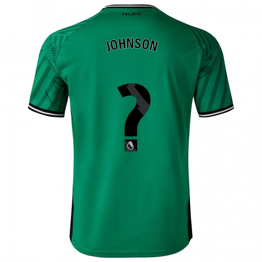 Férfi Henry Johnson #0 Zöld Idegenbeli Jersey 2023/24 Mez Póló Ing