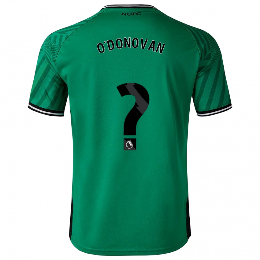 Férfi Alex O'donovan #0 Zöld Idegenbeli Jersey 2023/24 Mez Póló Ing