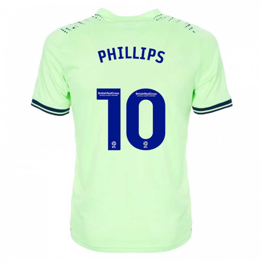 Férfi Matt Phillips #10 Haditengerészet Idegenbeli Jersey 2023/24 Mez Póló Ing