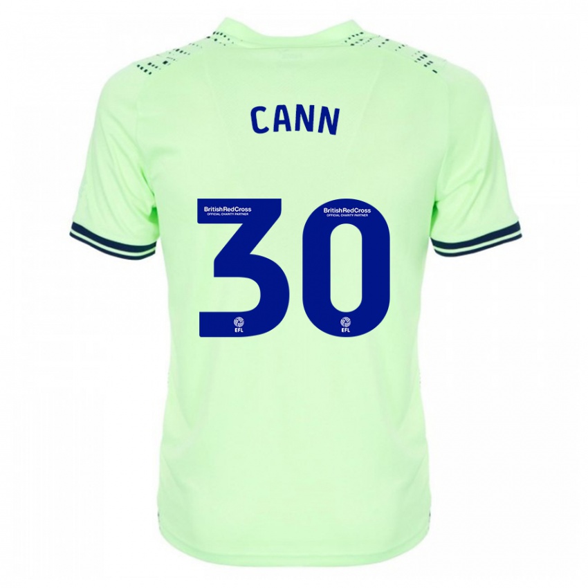 Férfi Ted Cann #30 Haditengerészet Idegenbeli Jersey 2023/24 Mez Póló Ing