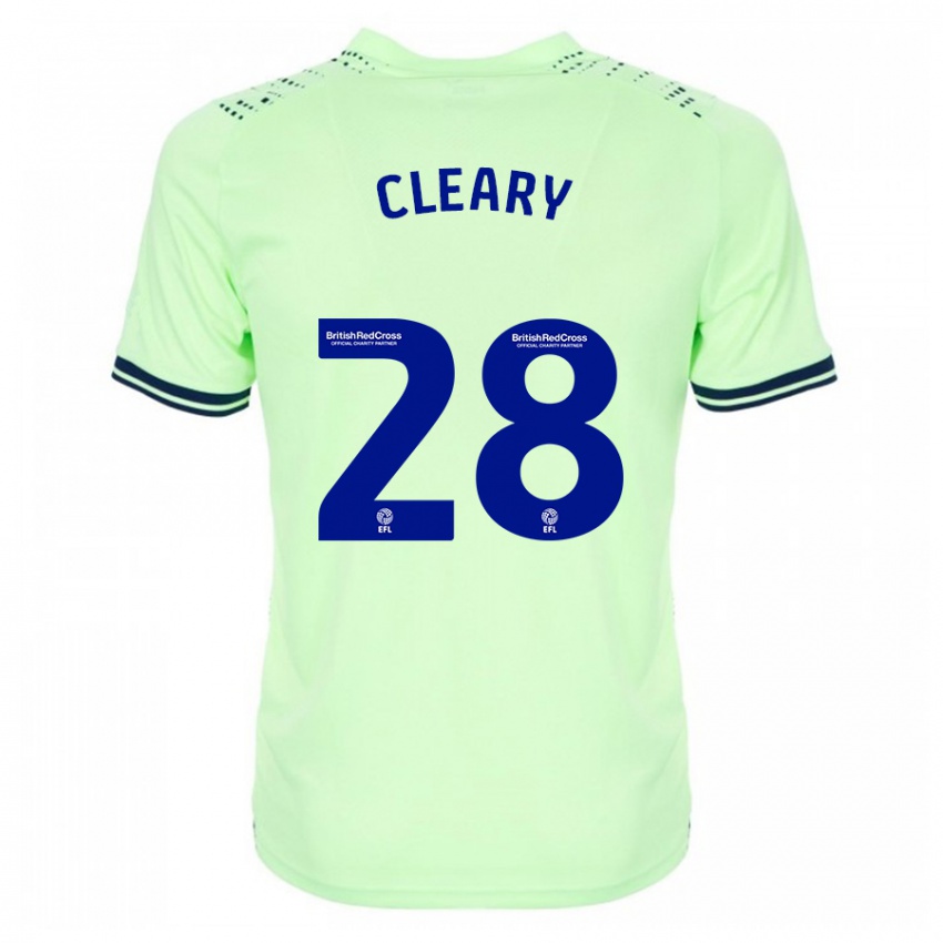 Férfi Reyes Cleary #28 Haditengerészet Idegenbeli Jersey 2023/24 Mez Póló Ing