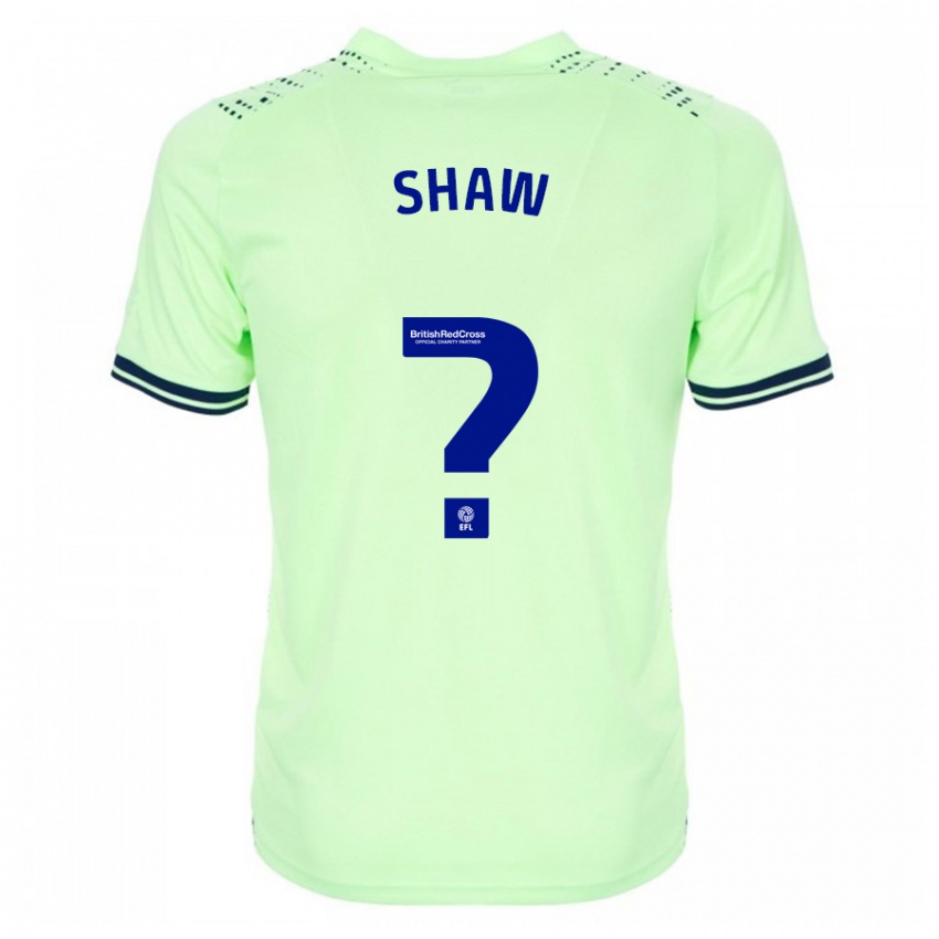 Férfi Josh Shaw #0 Haditengerészet Idegenbeli Jersey 2023/24 Mez Póló Ing