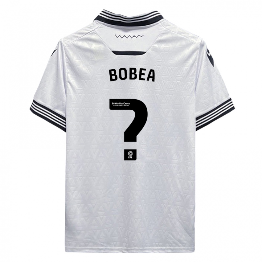 Férfi Mario Bobea #0 Fehér Idegenbeli Jersey 2023/24 Mez Póló Ing