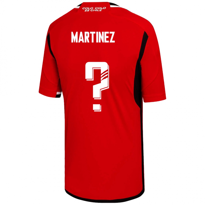 Férfi Ivan Martinez #0 Piros Idegenbeli Jersey 2023/24 Mez Póló Ing