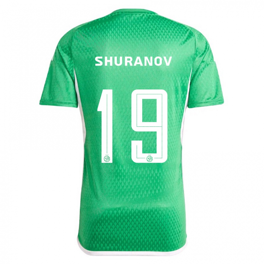 Női Erik Shuranov #19 Fehér Kék Hazai Jersey 2023/24 Mez Póló Ing