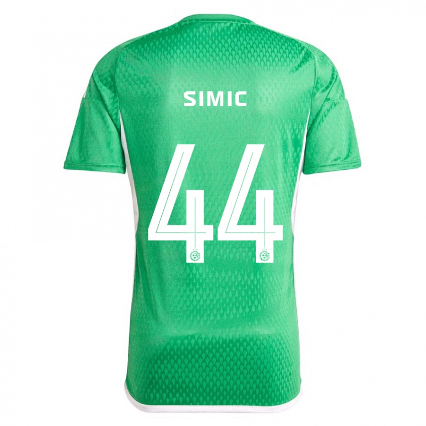 Női Lorenco Simic #44 Fehér Kék Hazai Jersey 2023/24 Mez Póló Ing