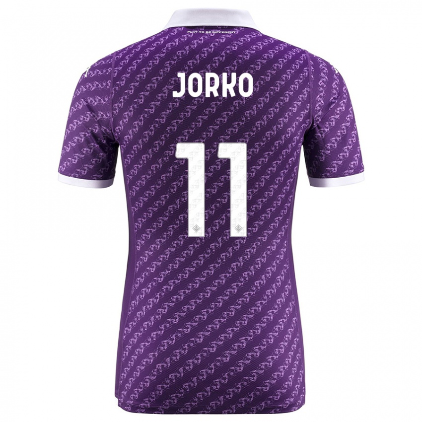 Női Jonathan Ikone #11 Ibolya Hazai Jersey 2023/24 Mez Póló Ing