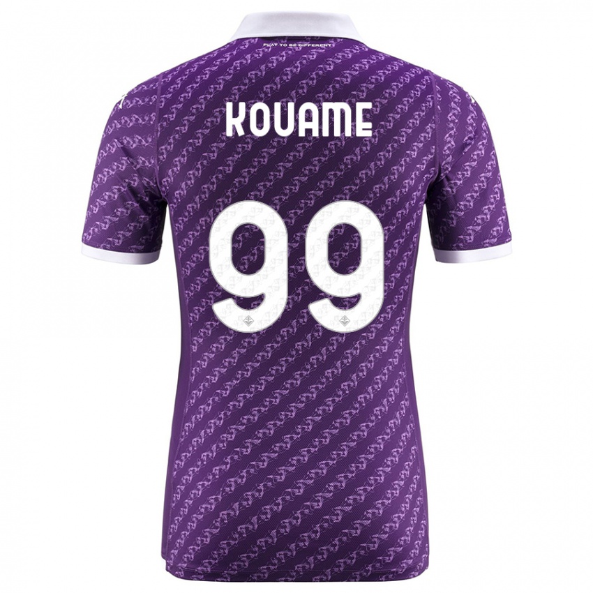 Női Christian Kouame #99 Ibolya Hazai Jersey 2023/24 Mez Póló Ing