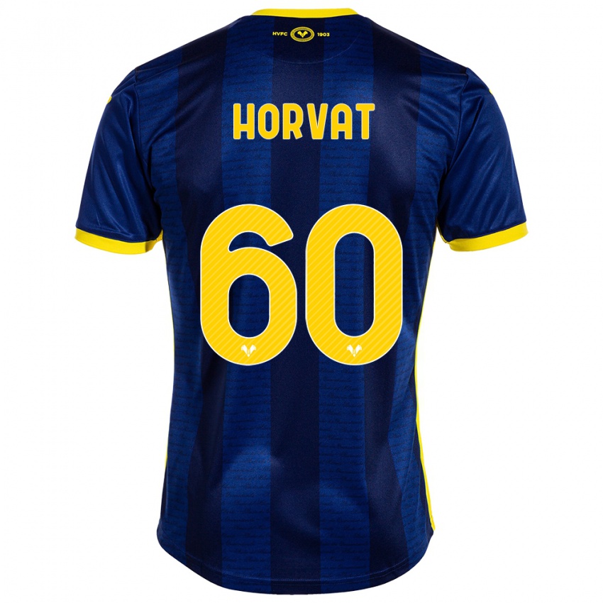 Női Mihaela Horvat #60 Haditengerészet Hazai Jersey 2023/24 Mez Póló Ing