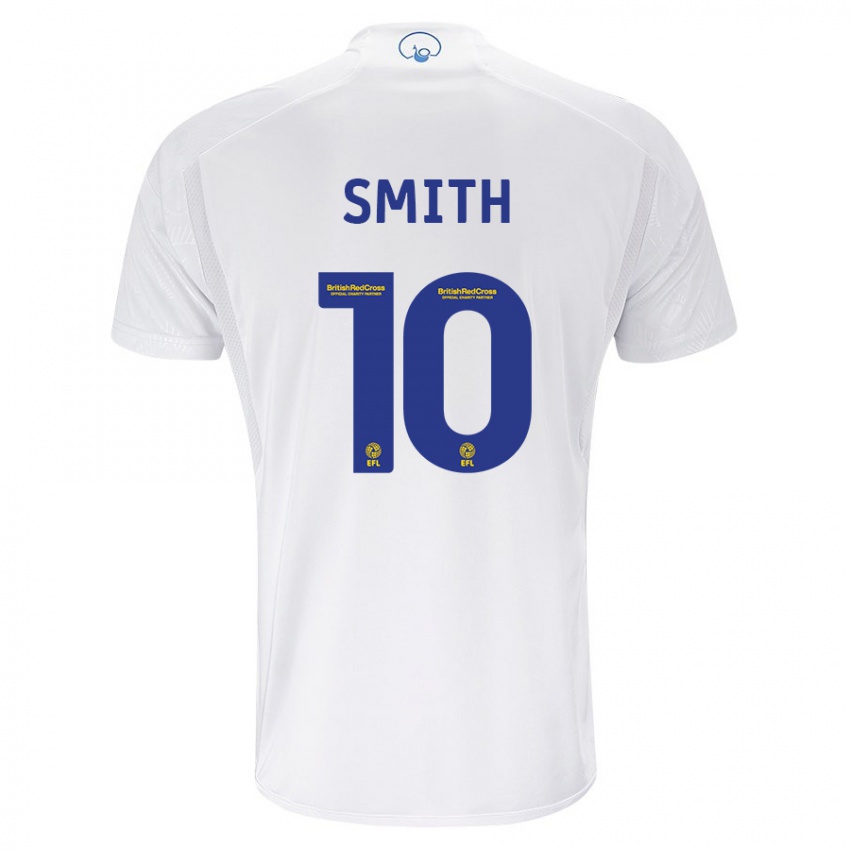 Női Kathryn Smith #10 Fehér Hazai Jersey 2023/24 Mez Póló Ing