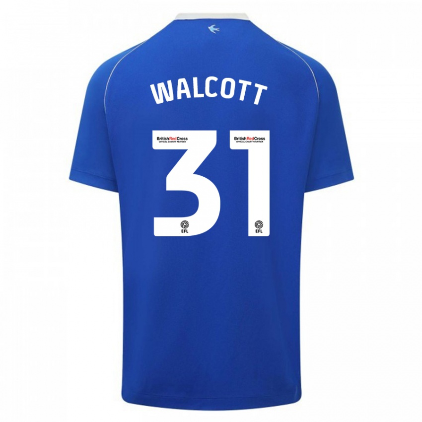 Női Malachi Fagan Walcott #31 Kék Hazai Jersey 2023/24 Mez Póló Ing