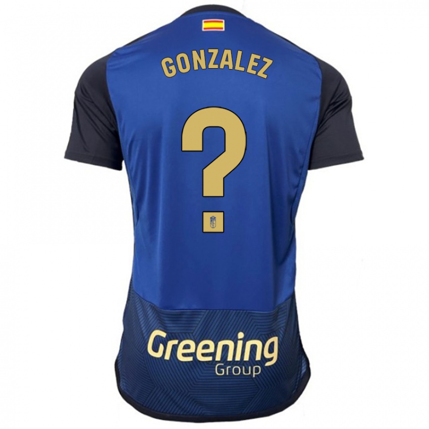 Női Paco González #0 Haditengerészet Idegenbeli Jersey 2023/24 Mez Póló Ing