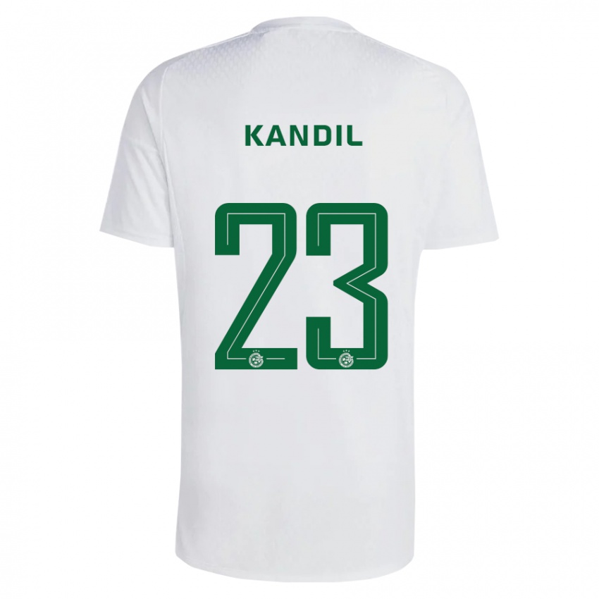 Női Maor Kandil #23 Zöldes-Kék Idegenbeli Jersey 2023/24 Mez Póló Ing