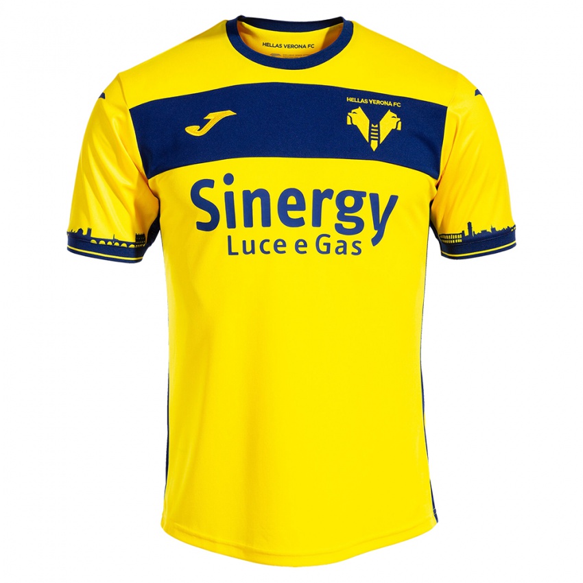 Női Darius Bancila #0 Sárga Idegenbeli Jersey 2023/24 Mez Póló Ing