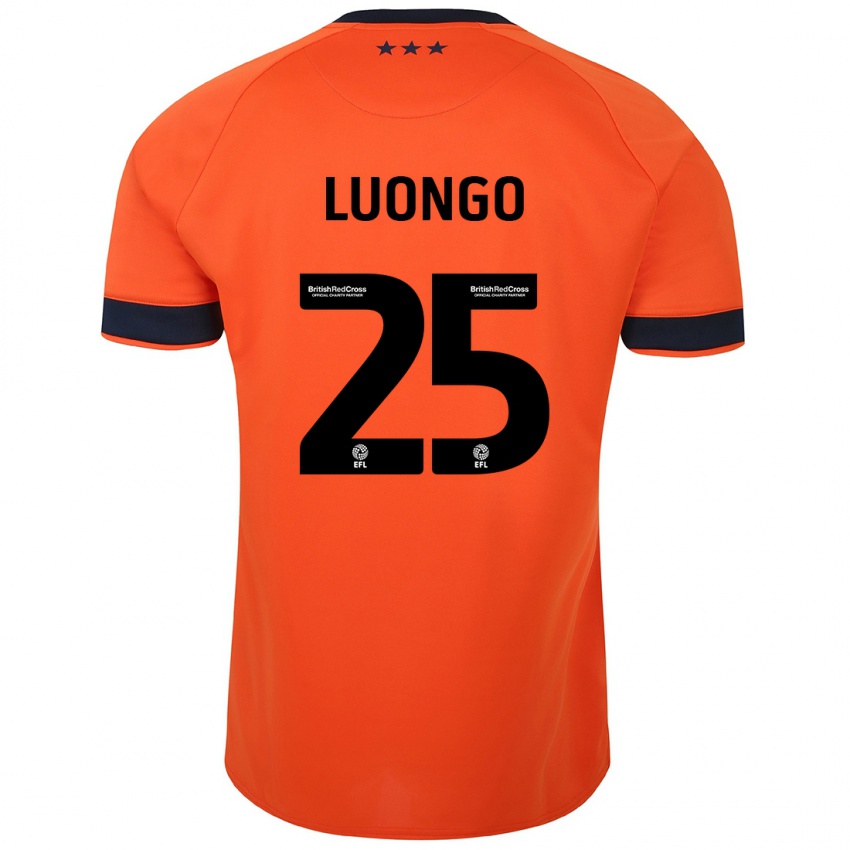 Női Massimo Luongo #25 Narancs Idegenbeli Jersey 2023/24 Mez Póló Ing