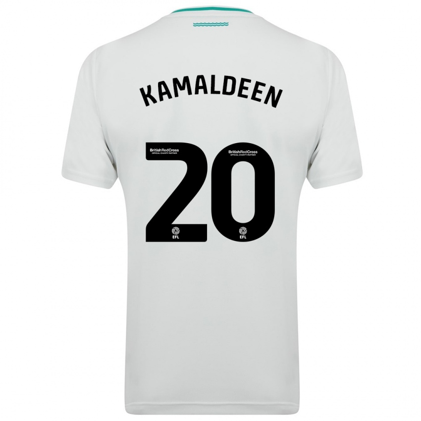 Női Kamaldeen Sulemana #20 Fehér Idegenbeli Jersey 2023/24 Mez Póló Ing