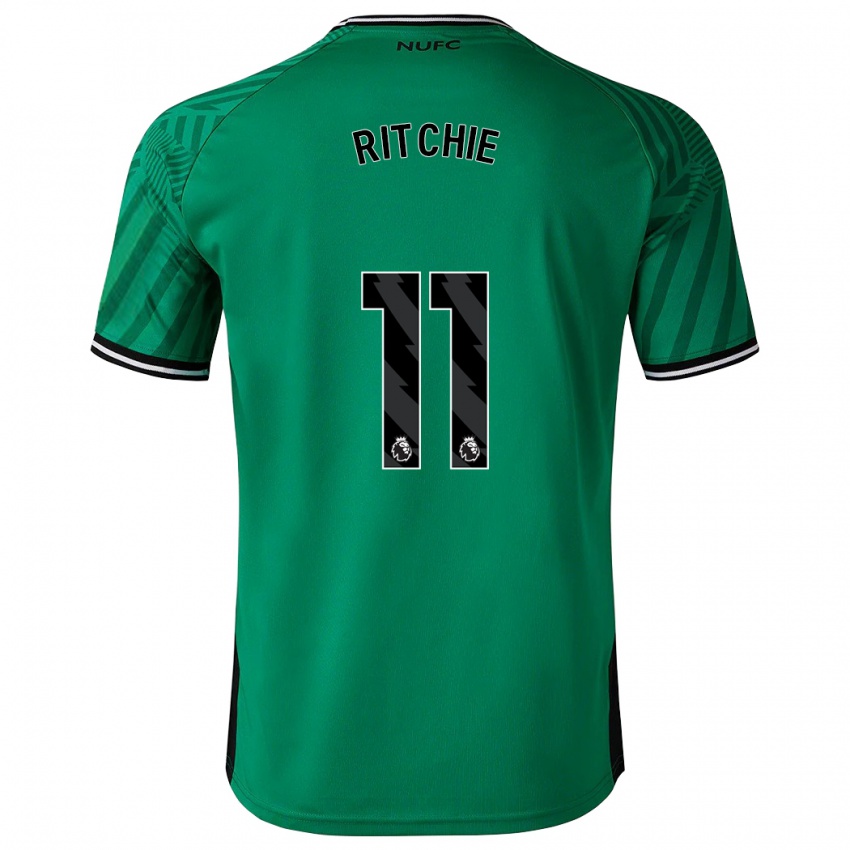 Női Matt Ritchie #11 Zöld Idegenbeli Jersey 2023/24 Mez Póló Ing