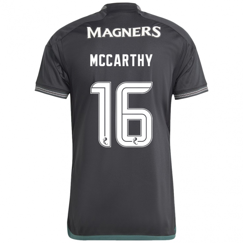 Női James Mccarthy #16 Fekete Idegenbeli Jersey 2023/24 Mez Póló Ing