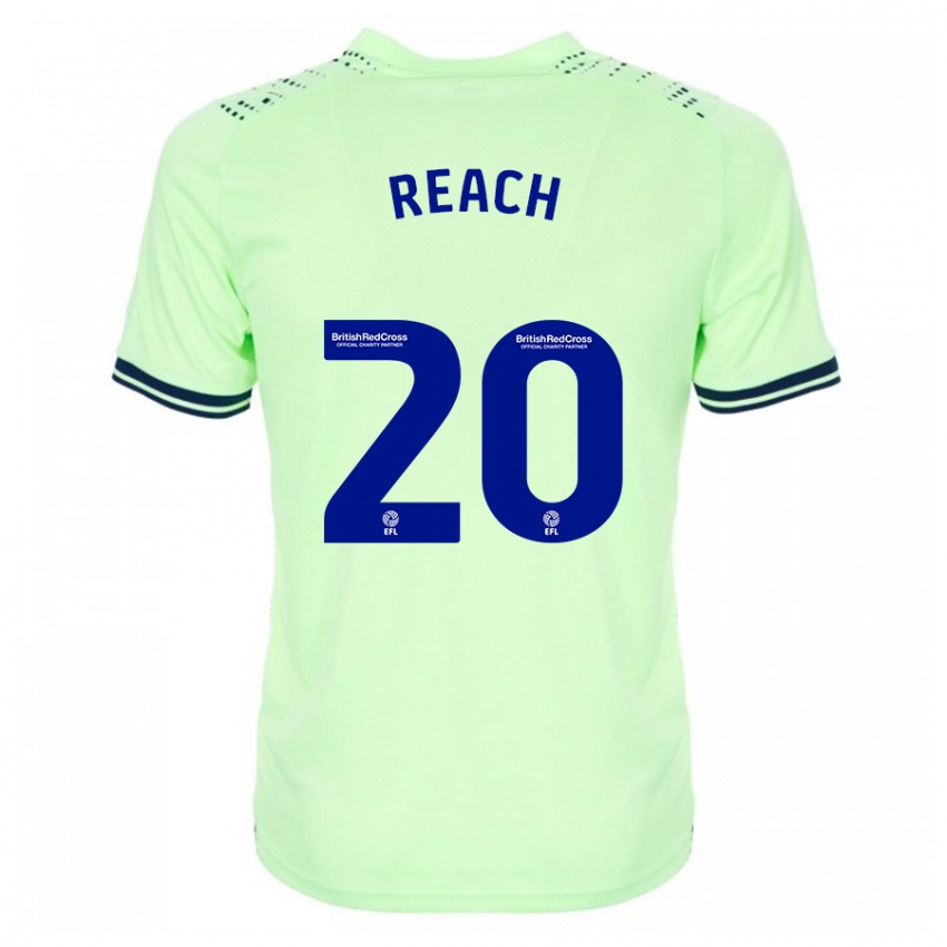 Női Adam Reach #20 Haditengerészet Idegenbeli Jersey 2023/24 Mez Póló Ing