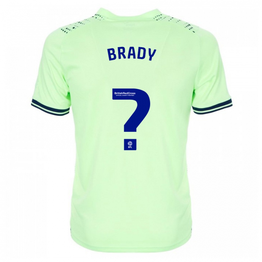 Női Louis Brady #0 Haditengerészet Idegenbeli Jersey 2023/24 Mez Póló Ing