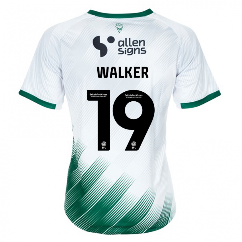 Női Tyler Walker #19 Fehér Idegenbeli Jersey 2023/24 Mez Póló Ing