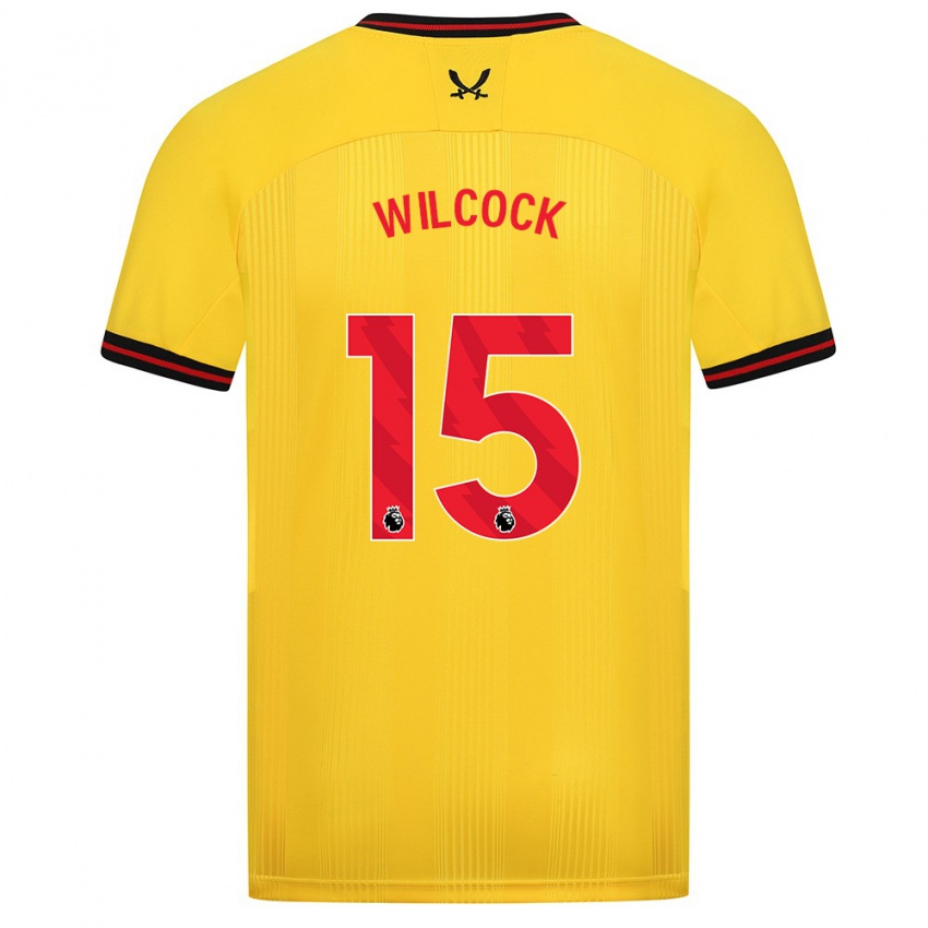 Női Tamara Wilcock #15 Sárga Idegenbeli Jersey 2023/24 Mez Póló Ing