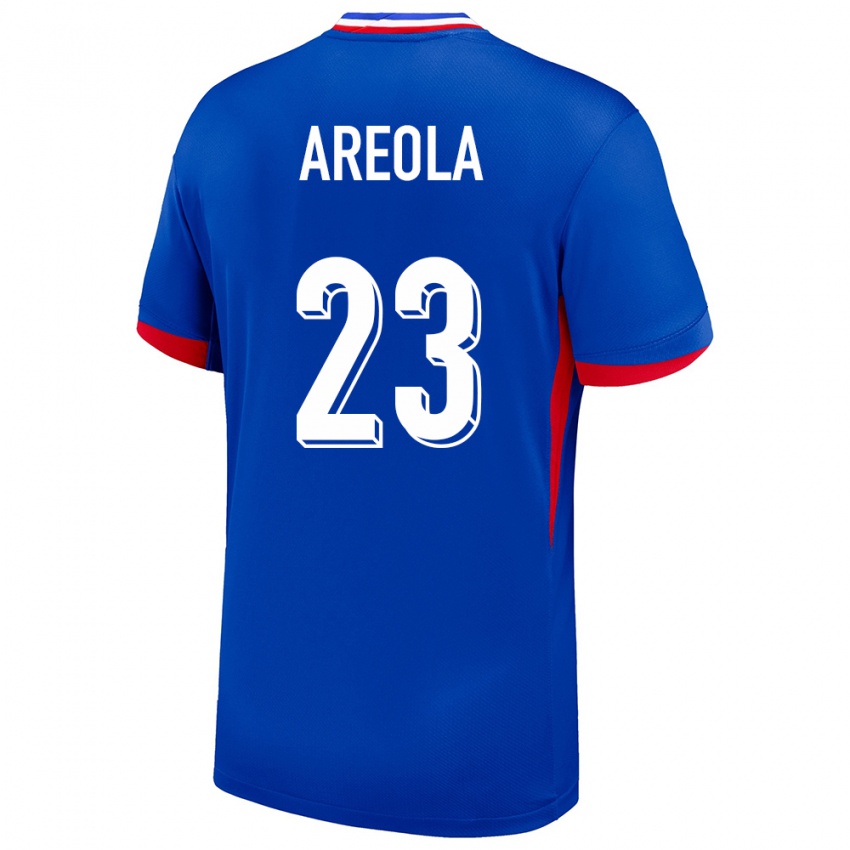 Gyermek Franciaország Alphonse Areola #23 Kék Hazai Jersey 24-26 Mez Póló Ing