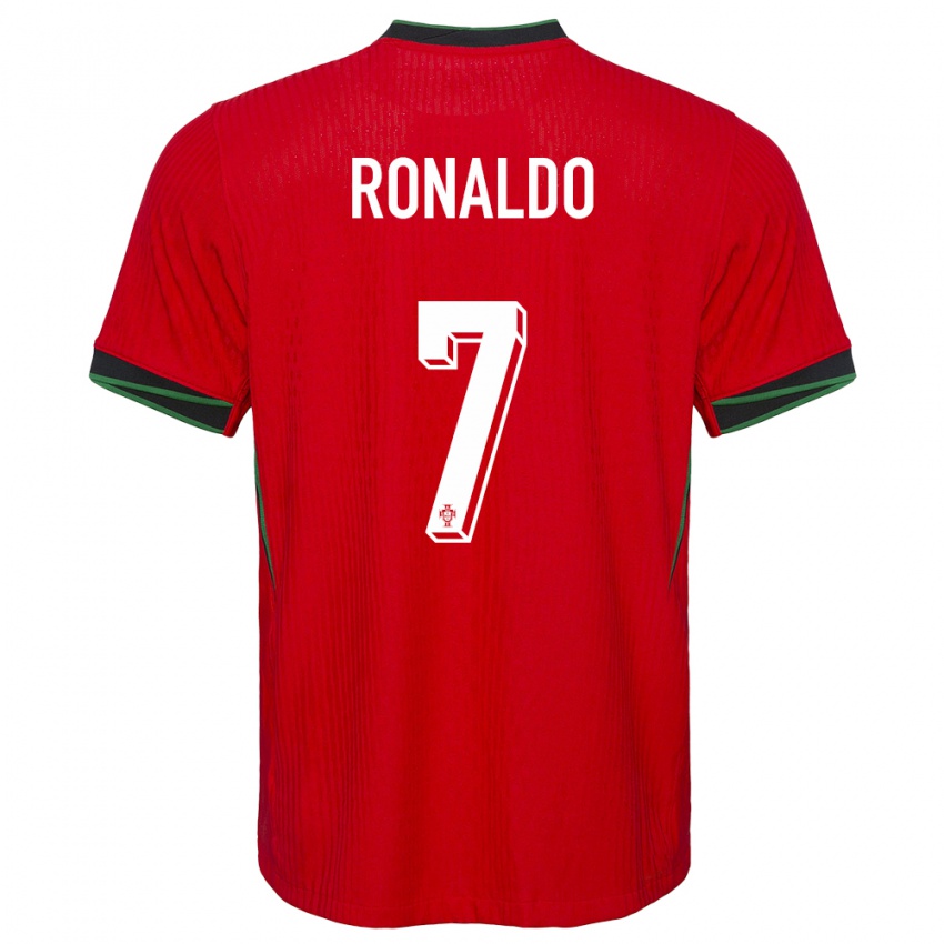 Gyermek Portugália Cristiano Ronaldo #7 Piros Hazai Jersey 24-26 Mez Póló Ing