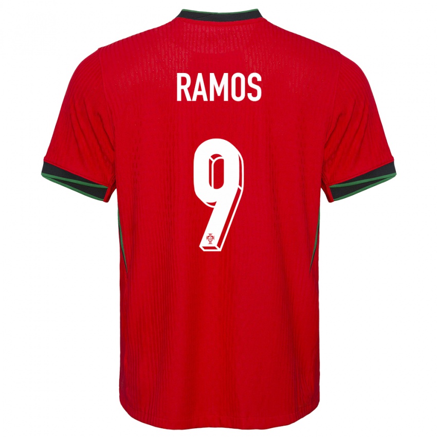 Gyermek Portugália Goncalo Ramos #9 Piros Hazai Jersey 24-26 Mez Póló Ing