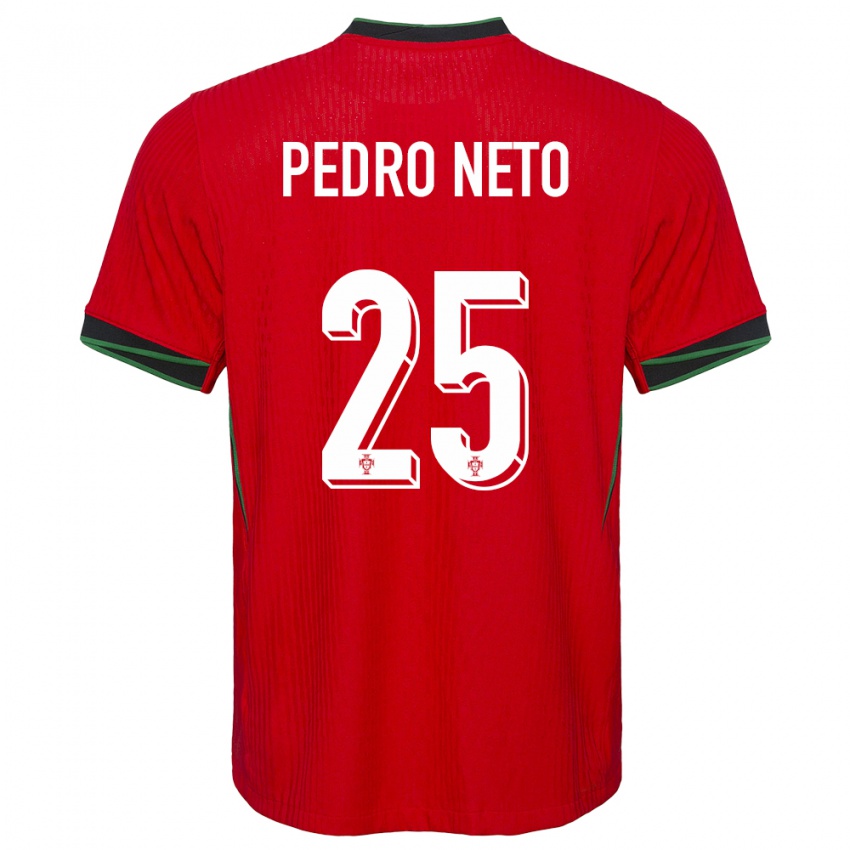 Gyermek Portugália Pedro Neto #25 Piros Hazai Jersey 24-26 Mez Póló Ing