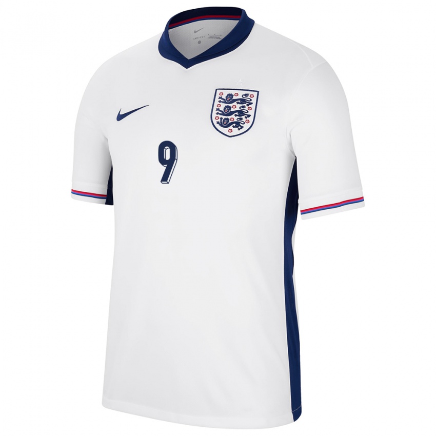 Gyermek Anglia Harry Kane #9 Fehér Hazai Jersey 24-26 Mez Póló Ing