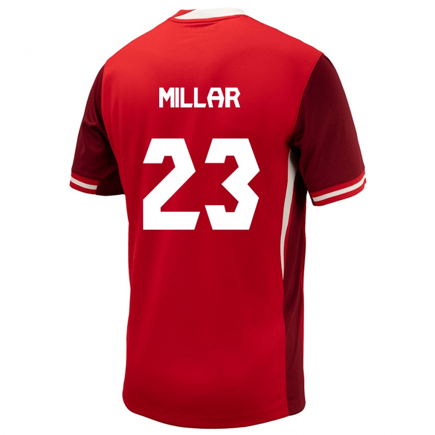 Gyermek Kanada Liam Millar #23 Piros Hazai Jersey 24-26 Mez Póló Ing