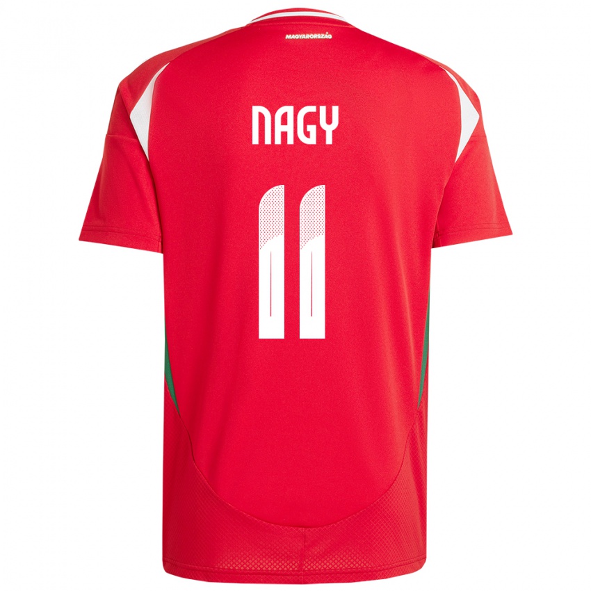 Gyermek Magyarország Virág Nagy #11 Piros Hazai Jersey 24-26 Mez Póló Ing