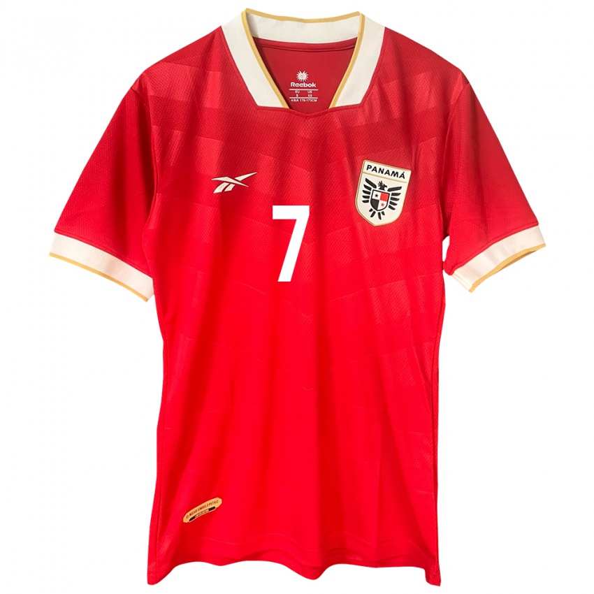 Gyermek Panama Alison Onodera #7 Piros Hazai Jersey 24-26 Mez Póló Ing