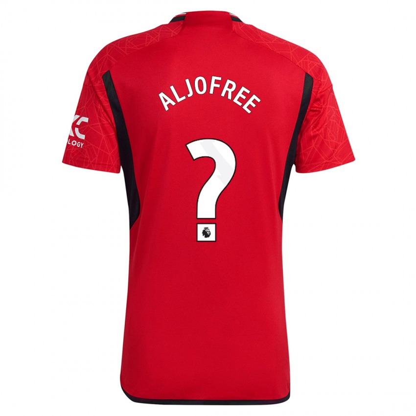 Gyermek Sonny Aljofree #0 Piros Hazai Jersey 2023/24 Mez Póló Ing