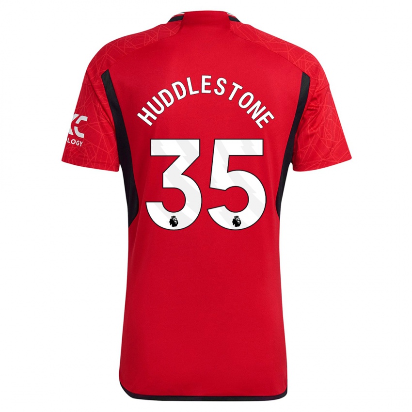 Gyermek Tom Huddlestone #35 Piros Hazai Jersey 2023/24 Mez Póló Ing