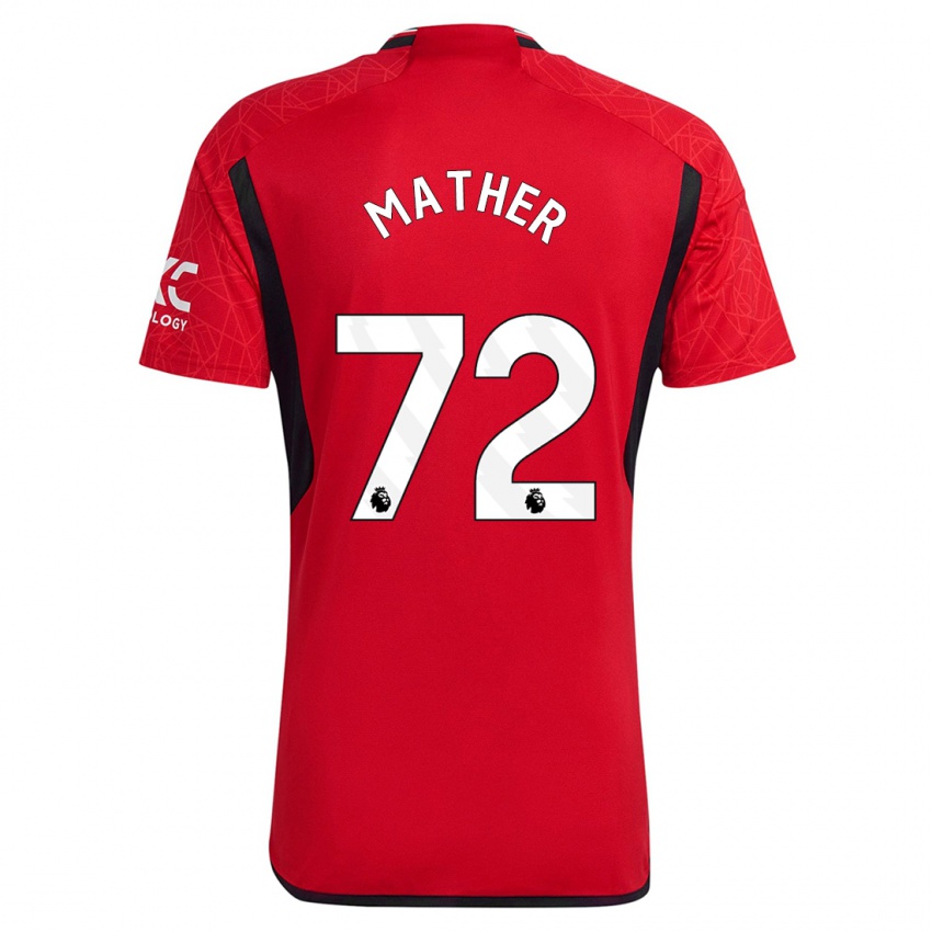 Gyermek Sam Mather #72 Piros Hazai Jersey 2023/24 Mez Póló Ing