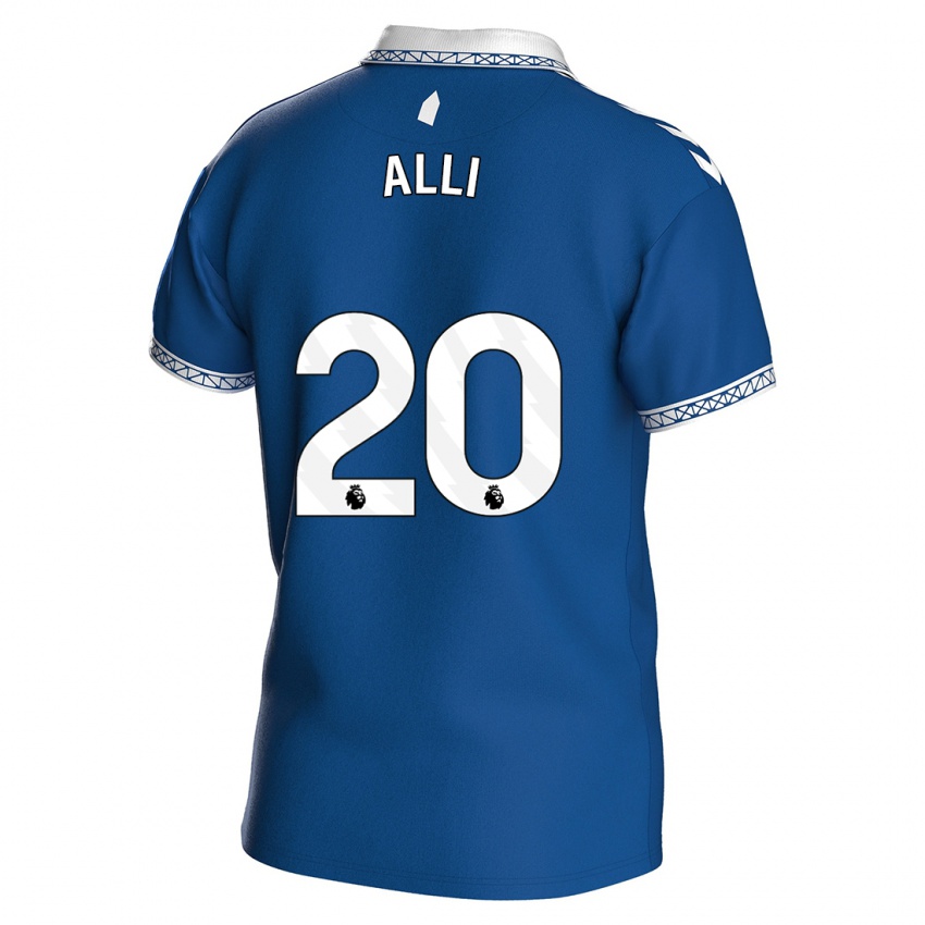 Gyermek Dele Alli #20 Királykék Hazai Jersey 2023/24 Mez Póló Ing