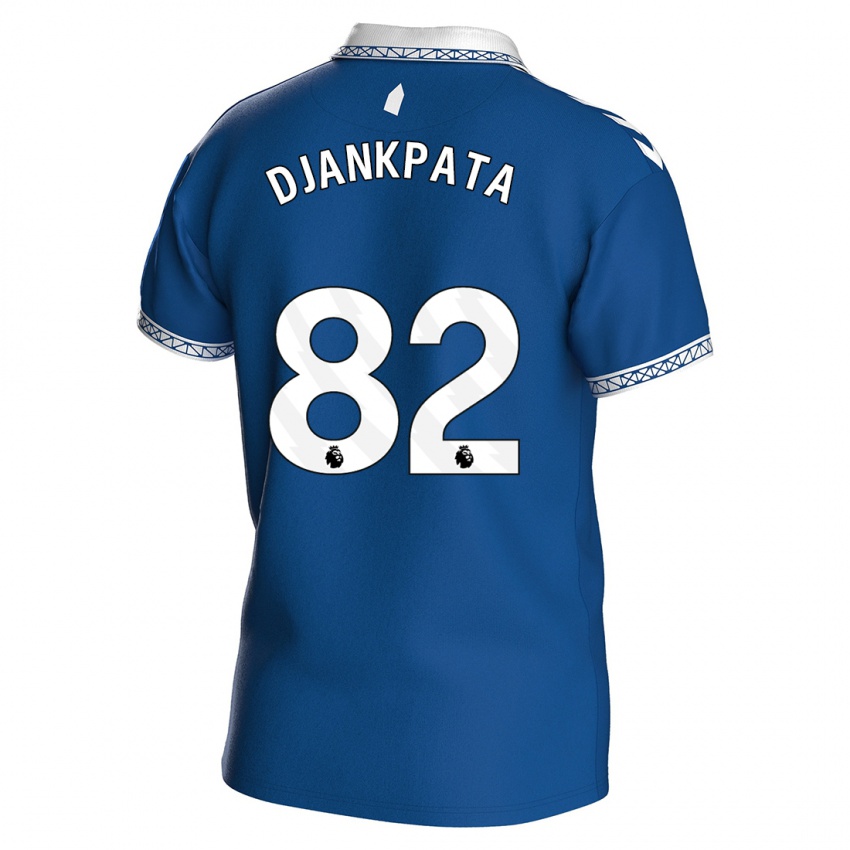 Gyermek Halid Djankpata #82 Királykék Hazai Jersey 2023/24 Mez Póló Ing