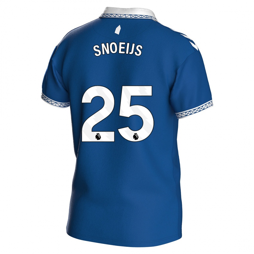 Gyermek Katja Snoeijs #25 Királykék Hazai Jersey 2023/24 Mez Póló Ing