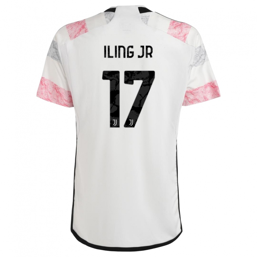 Gyermek Samuel Iling-Junior #17 Fehér Rózsaszín Idegenbeli Jersey 2023/24 Mez Póló Ing