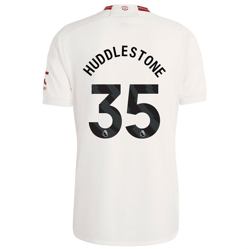 Gyermek Tom Huddlestone #35 Fehér Harmadik Számú Jersey 2023/24 Mez Póló Ing