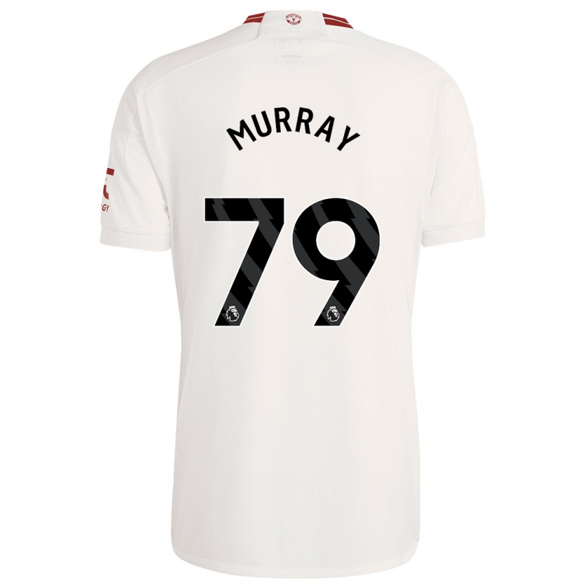 Gyermek Sam Murray #79 Fehér Harmadik Számú Jersey 2023/24 Mez Póló Ing