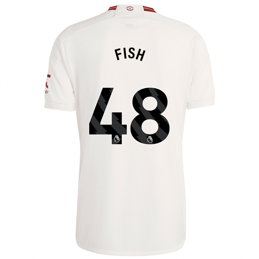 Gyermek Will Fish #48 Fehér Harmadik Számú Jersey 2023/24 Mez Póló Ing