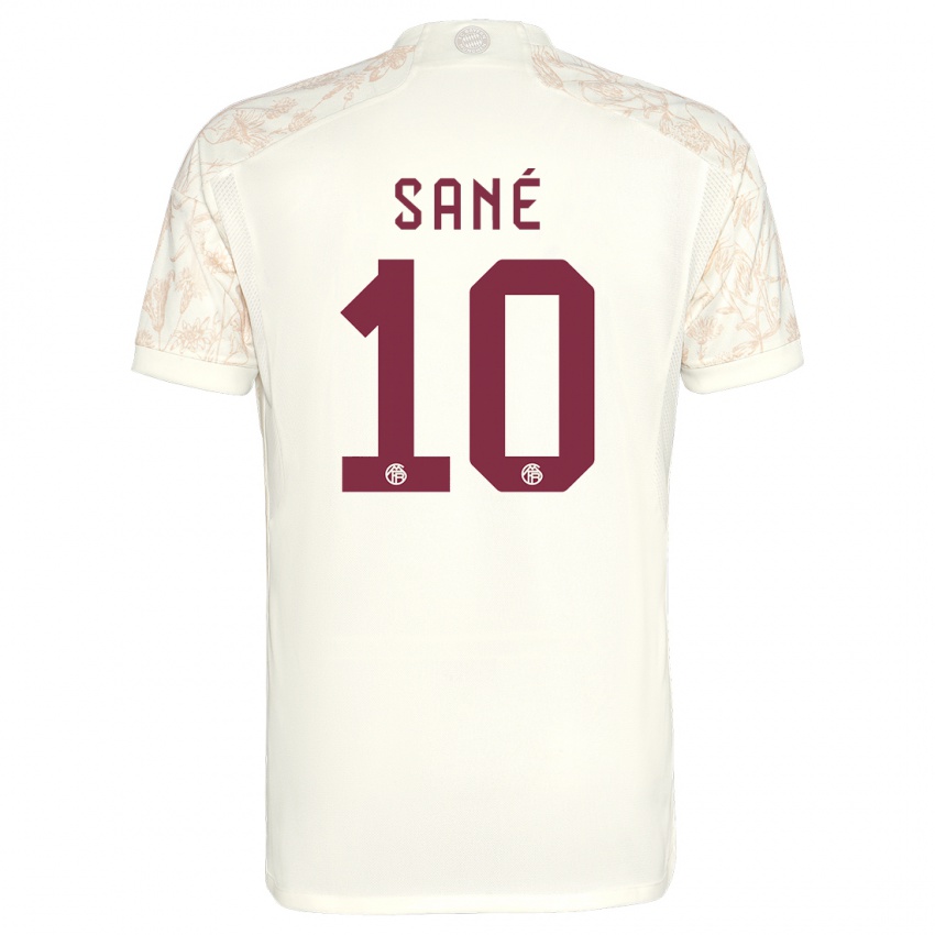 Gyermek Leroy Sane #10 Törtfehér Harmadik Számú Jersey 2023/24 Mez Póló Ing